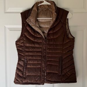 Bernardo Chocolate Brown Quilted Vest
